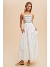 Erin Embroidered Maxi Dress