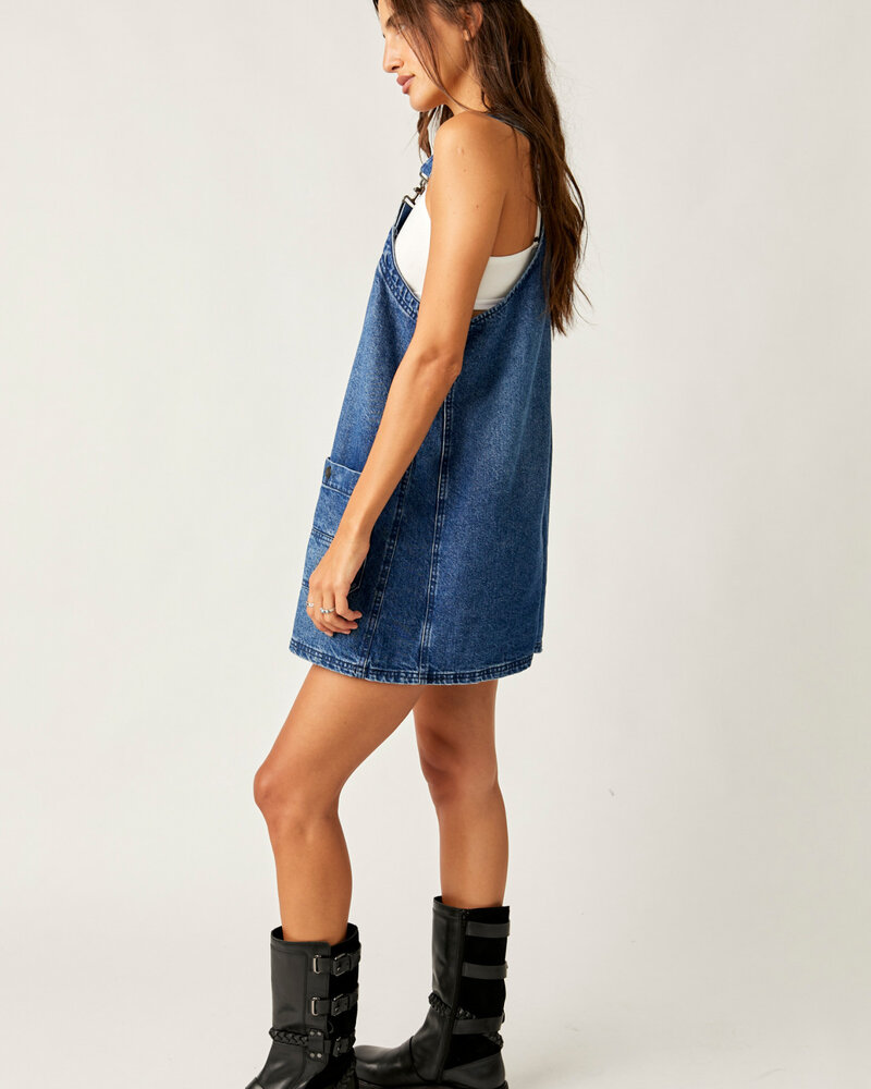 Free People Overall Smock Mini | Sapphire