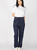 Riley Knit Denim Jogger | Indigo Blue