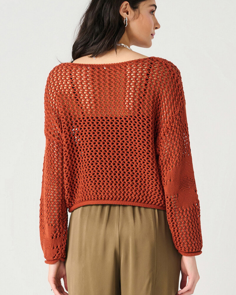 Lia Sweater | Rust