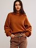 Free People Riley Pullover | Rust
