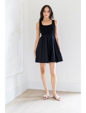 Tara Mini Dress | Black