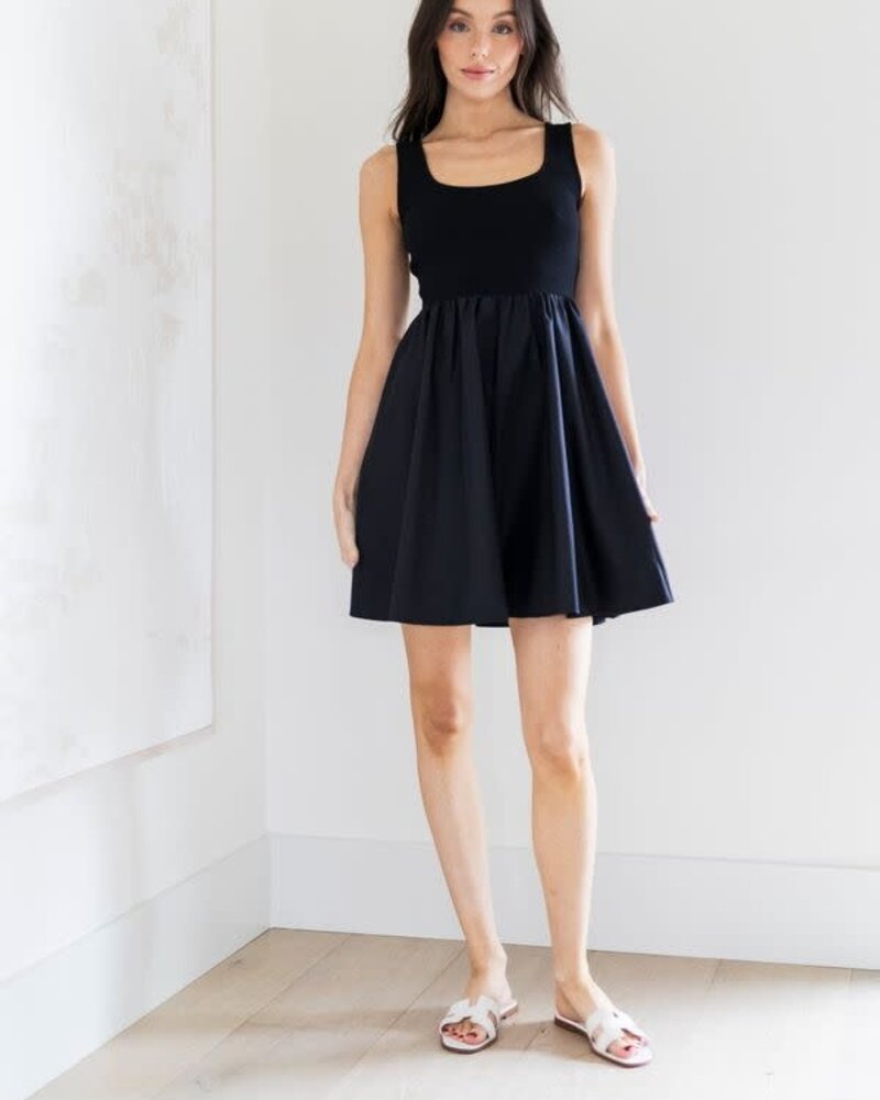 Tara Mini Dress | Black