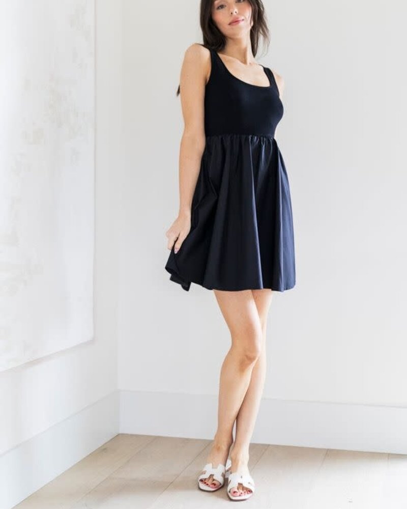 Tara Mini Dress | Black