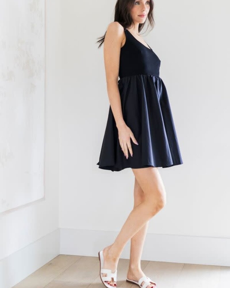 Tara Mini Dress | Black