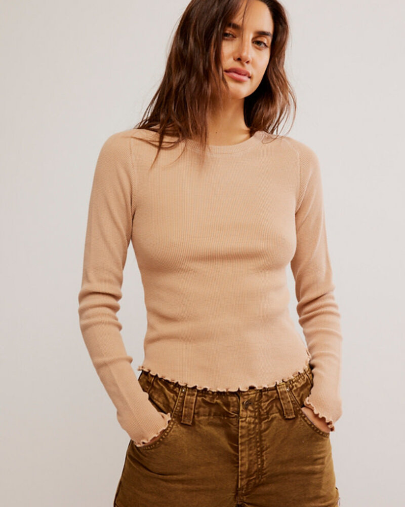 Free People Easy Does It Tee | Sand