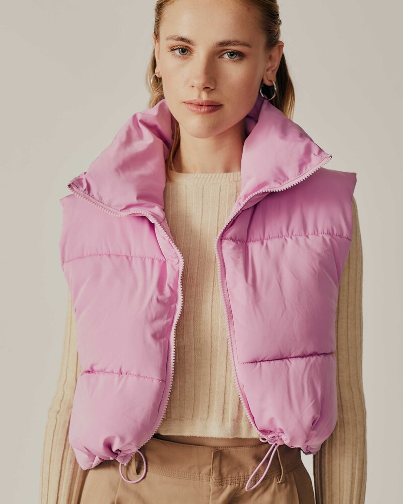 Forsythia Puffer | Pink