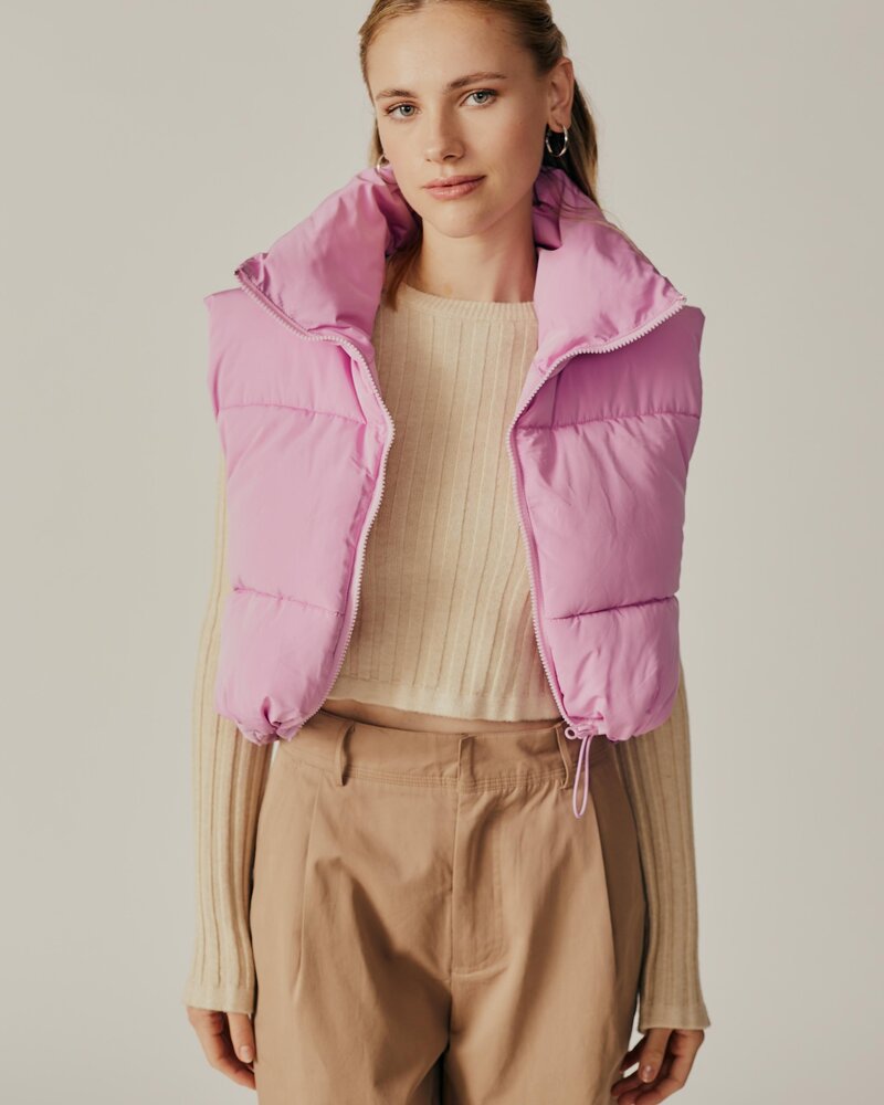 Forsythia Puffer | Pink