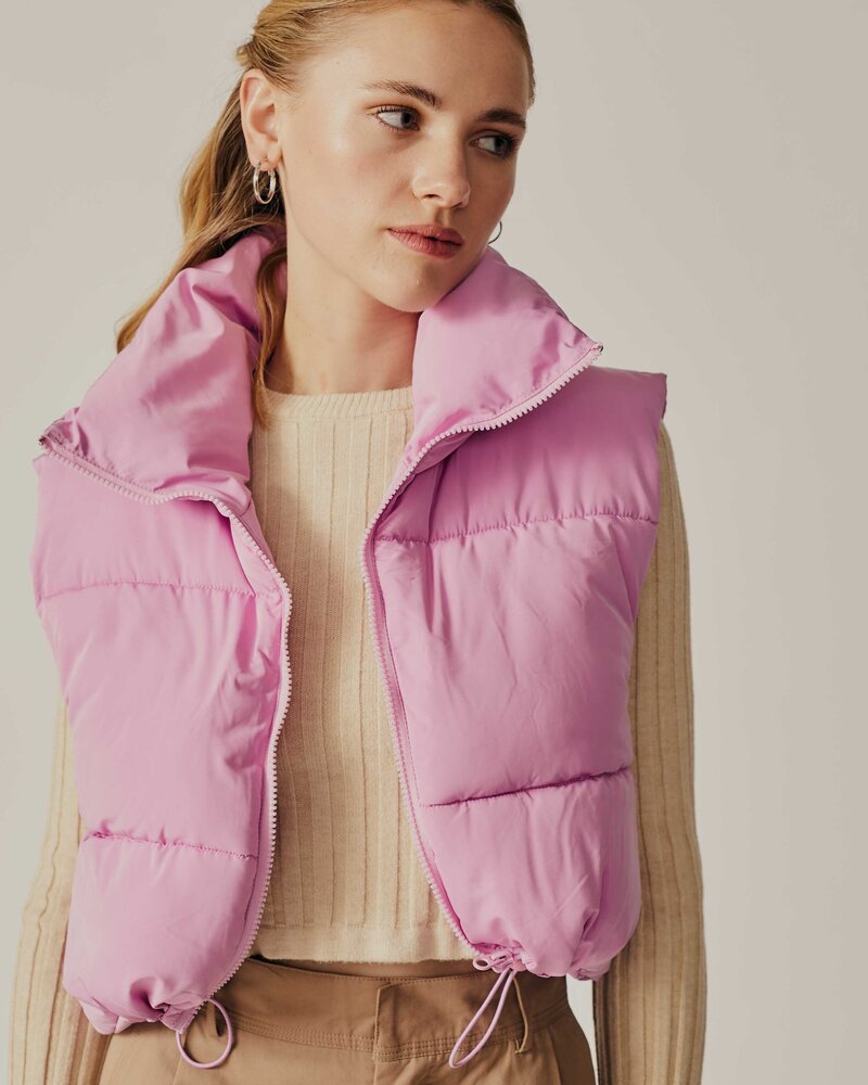 Forsythia Puffer | Pink