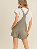 Ember Linen Shortalls