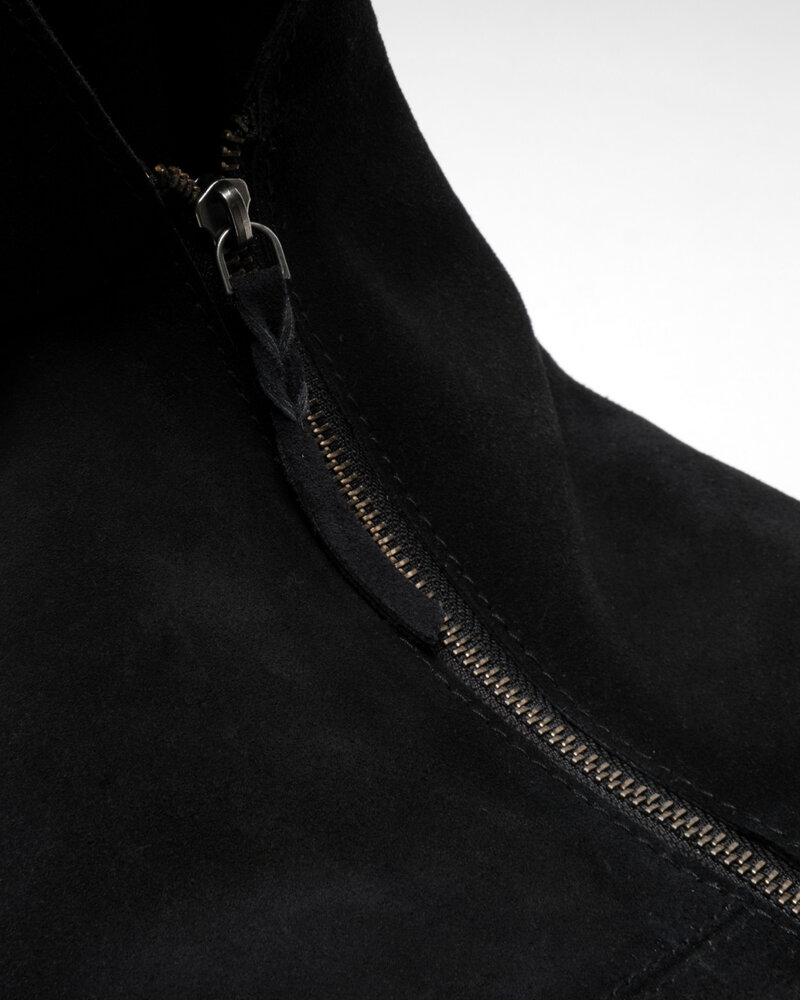 Free People Roma Suede Tote Bag | Black