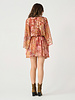 Russet Floral Midi Dress