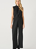 Lena Pull On Pleated Pants | Black