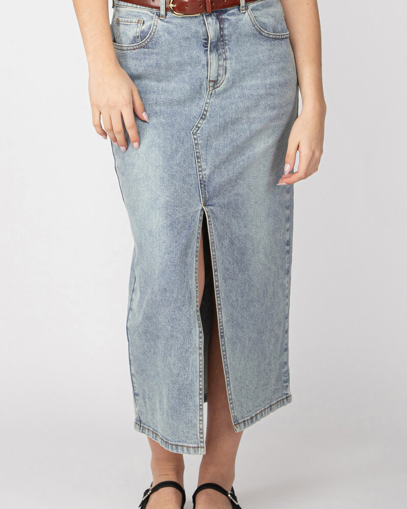 Katarina Denim Skirt | Denim Blue