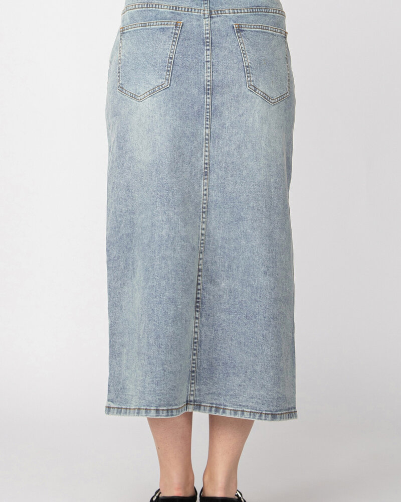 Katarina Denim Skirt | Denim Blue
