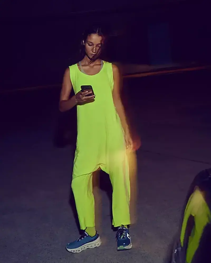 Free People Hot Shot Twisted Onesie | Citrus