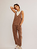 Free People High Roller Jumpsuit | Stone