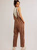 Free People High Roller Jumpsuit | Stone
