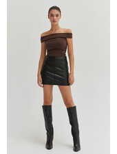 Romy Midi Skirt | Black