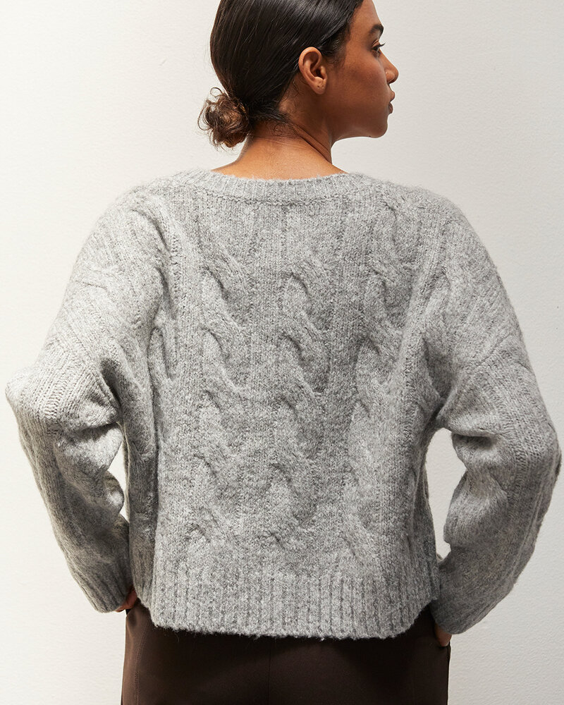 Novie Sweater | Grey