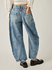 Free People Good Luck Mid-Rise Barrel Jeans | Beam