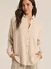 Z Supply Perfect Linen Stripe Top | Putty