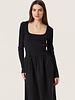 Simone Phoebe Dress Long Sleeve | Black