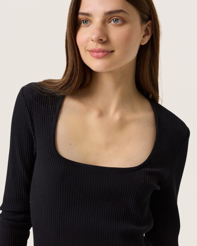 Simone Phoebe Dress Long Sleeve | Black