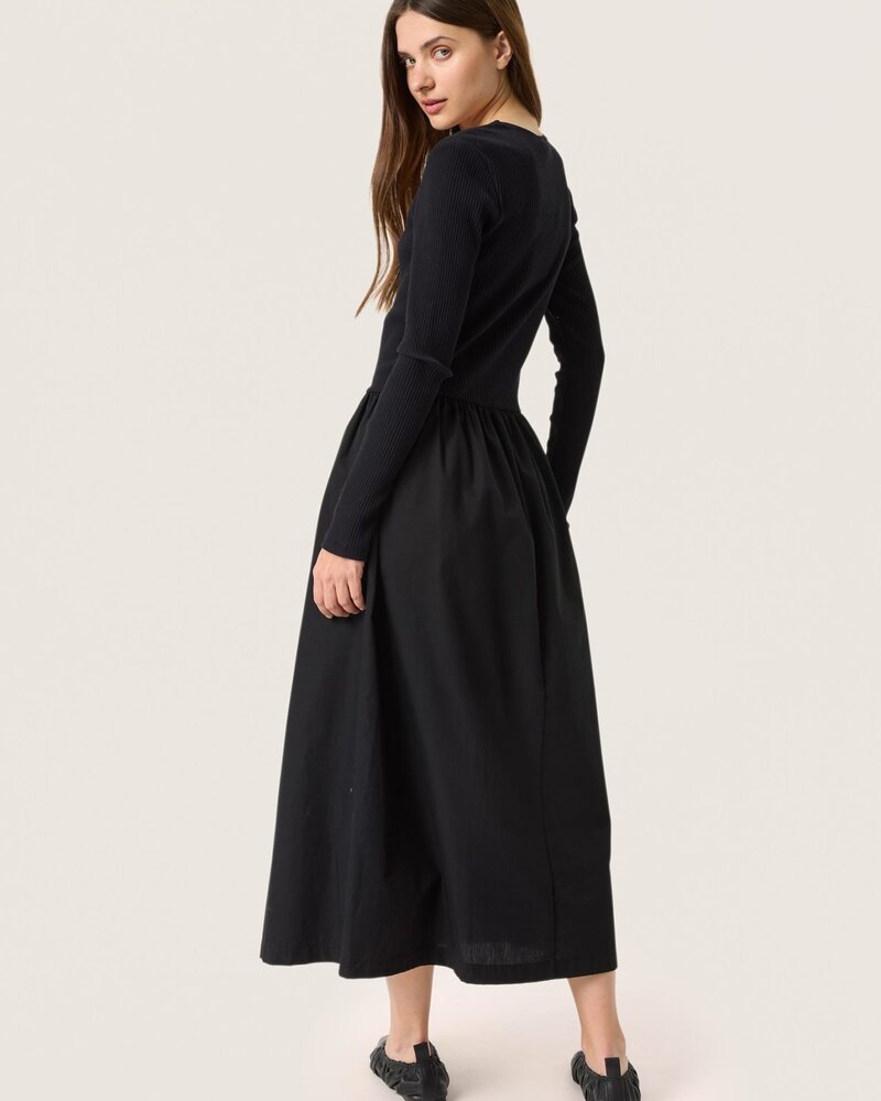 Simone Phoebe Dress Long Sleeve | Black