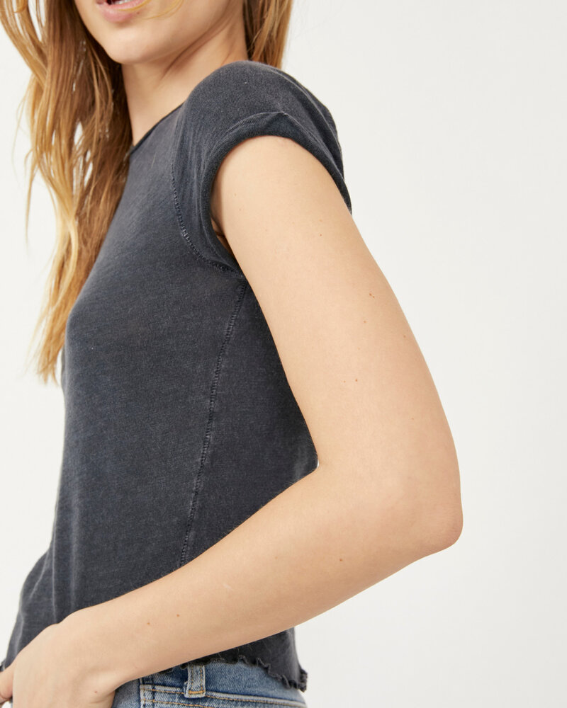Free People Be My Baby Tee | Black