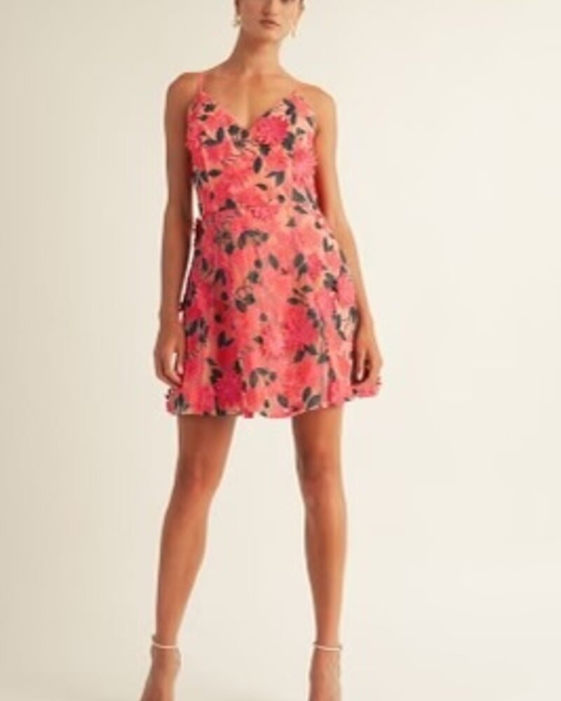 Nora Floal Mini Dress