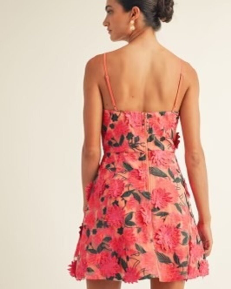 Nora Floal Mini Dress