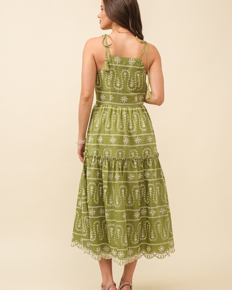 Jasmine Eyelet Dress