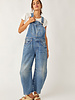 Free People Good Luck Barrel Overalls | Beam
