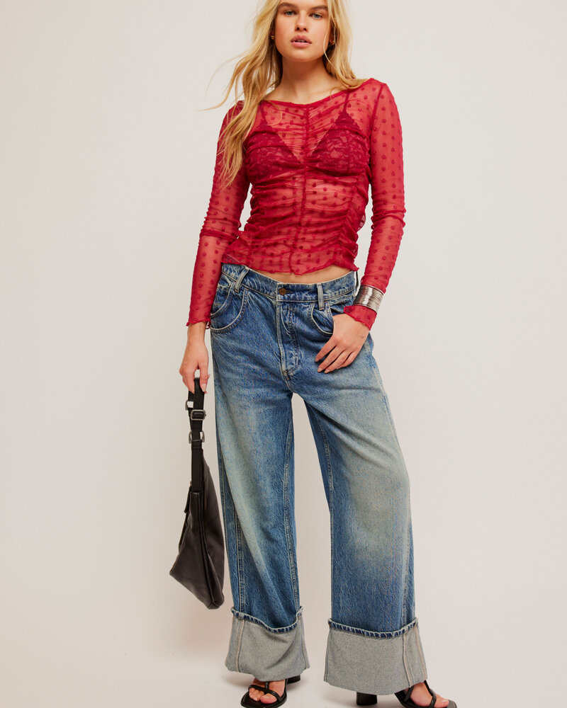 Free People Most Likely Layering Top | Roses