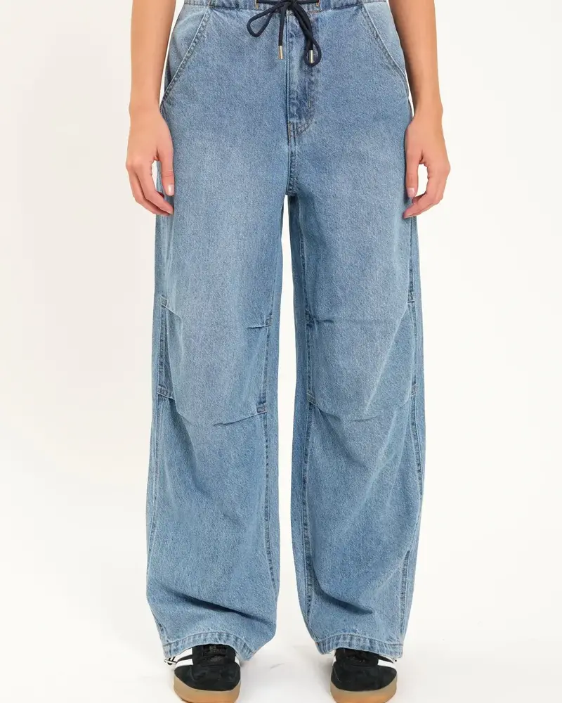 Jet Set Jogger Drawstring Cord Pant