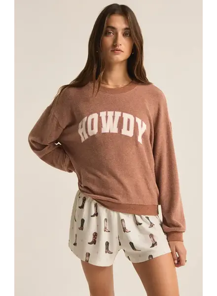 Z Supply Howdy Long Sleeve Top
