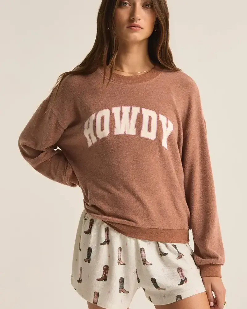 Z Supply Howdy Long Sleeve Top