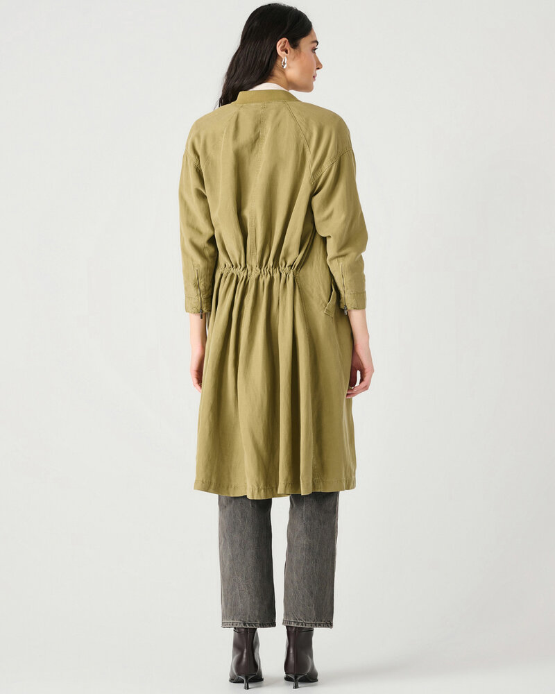 Natalie Longline Bomber Jacket