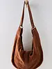 Free People Roma Suede Tote Bag | Rust