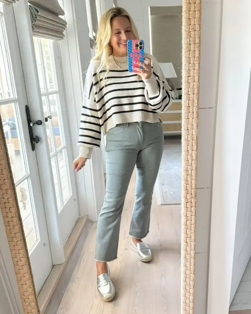 Free People Easy Street Crop Pullover | Pearl