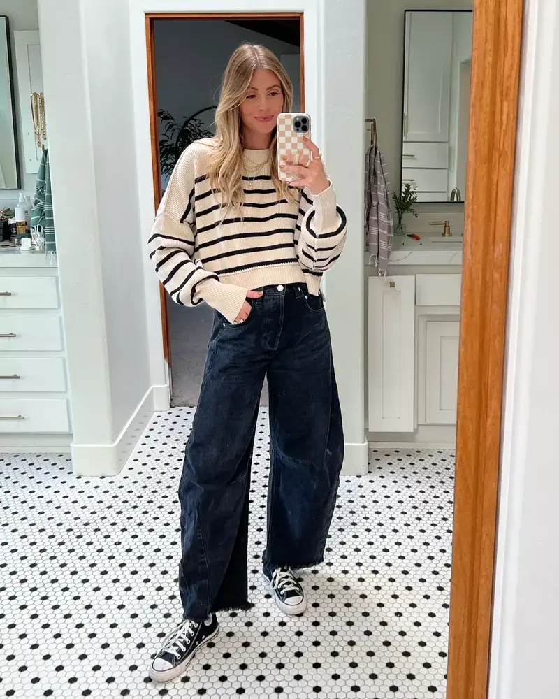 Free People Easy Street Crop Pullover | Pearl