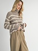 Aki Stripe Sweater | Moss