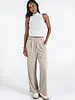 Sweat Pleat Front Pants | Taupe