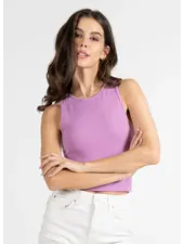 Bamboo Ribbed Tank | Orchid