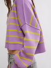 Free People Easy Street Crop Pullover | Orchid