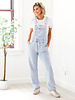 Z Supply Knit Denim Overalls