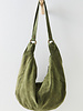 Free People Roma Suede Tote Bag | Olive