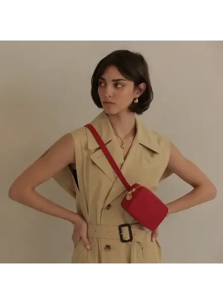 Micro Belt Bag | Red