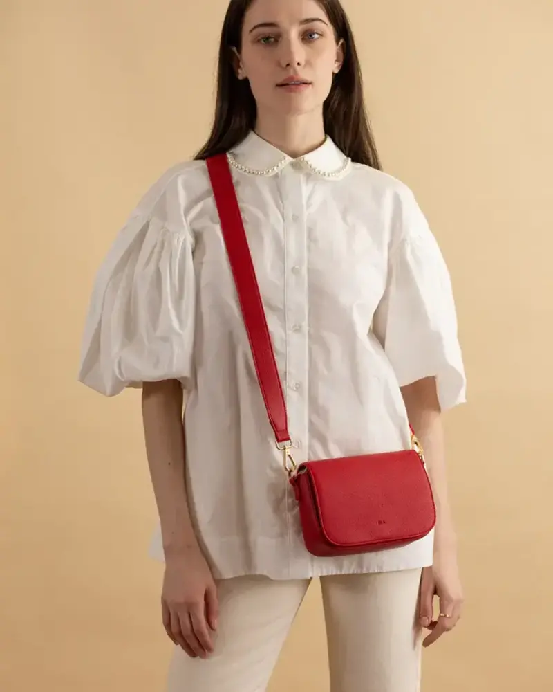 Compact Satchel | Red